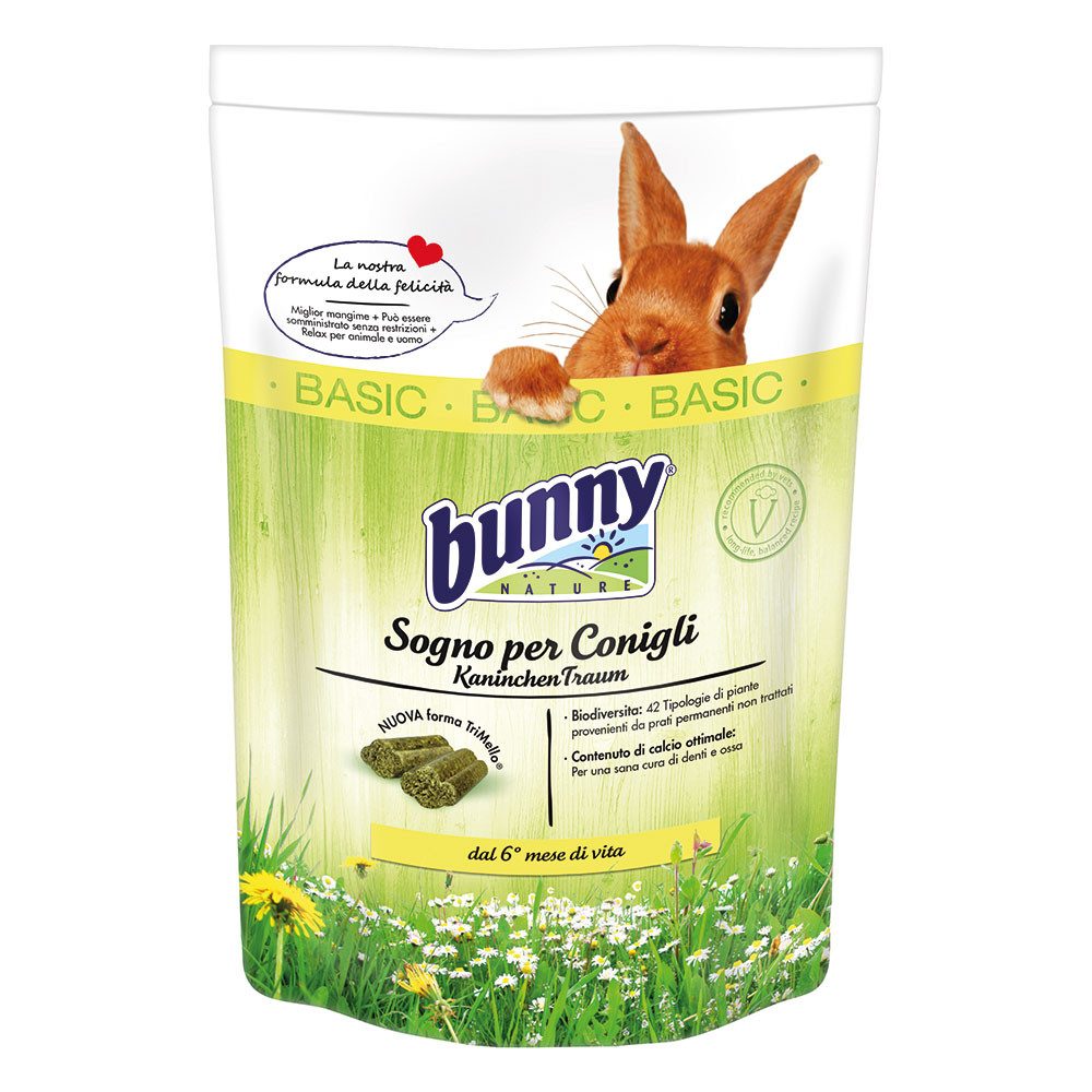 Image of Bunny Sogno per Conigli Basic - 750 gr