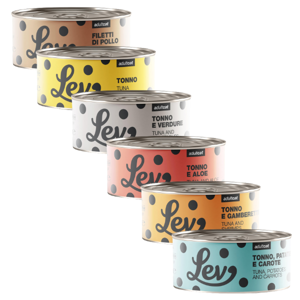 Lev Cat Adult Umido Complementare 140 gr (scadenza: 25/04/2026)