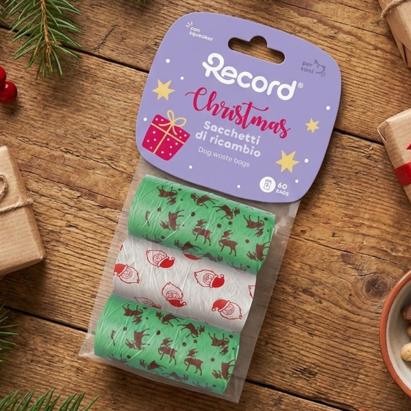 Sacchetti igienici Rotolini di Natale Record