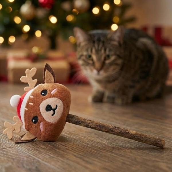 Gioco per gatti matatabi con catnip Xmas Silviervine Croci