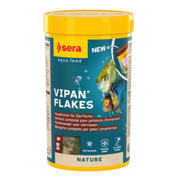 Sera Vipan Mangime completo in scaglie per tutti i pesci - 1000 ml