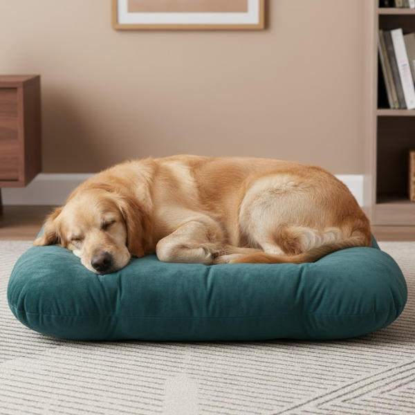 Cuscino ovale tessuto vellutato EveryDay Ferribiella