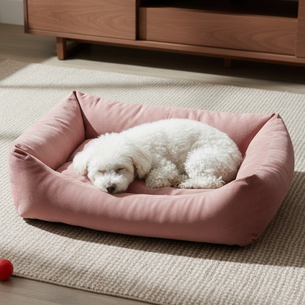 Cuccetta rettangolare tessuto vellutato EveryDay Ferribiella