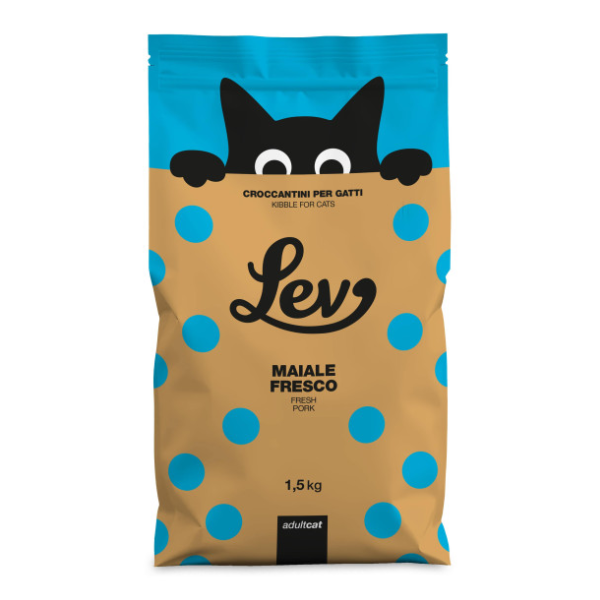 Lev Cat Adult Maiale Fresco