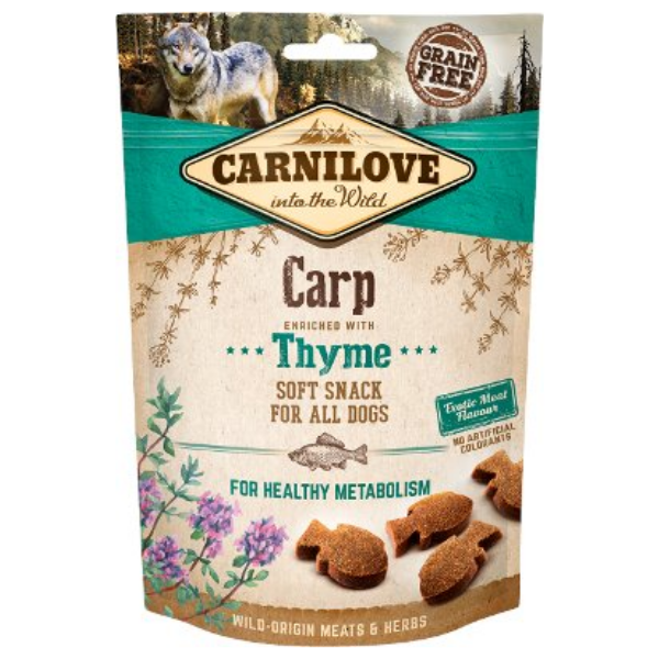 Image of Carnilove Snack Semiumido 200 gr - Carpa e Timo