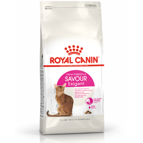 Image of Royal Canin Exigent Savour Sensation - 400 gr Croccantini per gatti