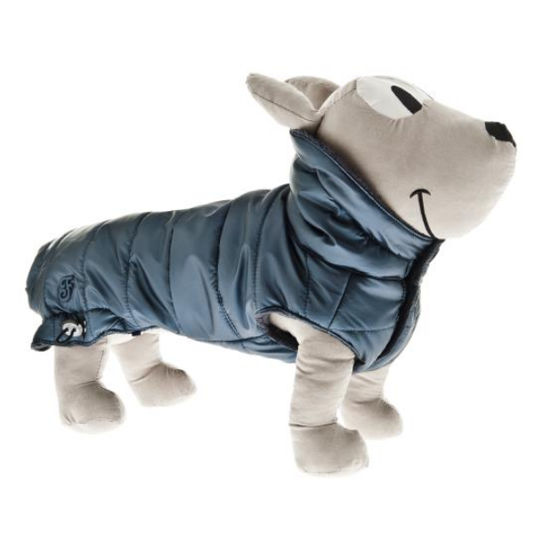 Piumino per cani Cristallo Ferribiella - Blu-43 cm