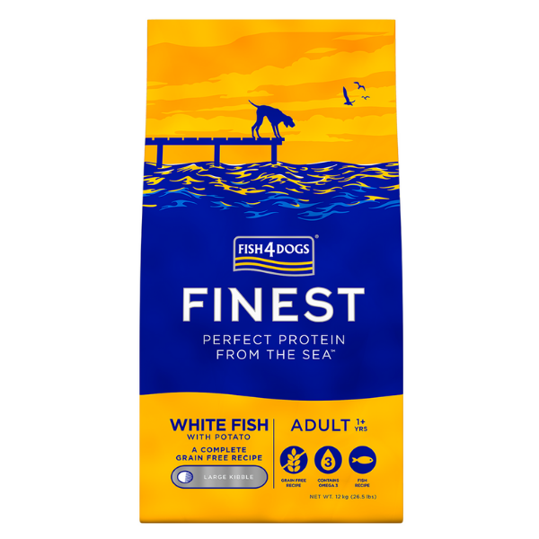 Image of Fish4Dogs Ocean White Fish Large - 12 kg 9000624