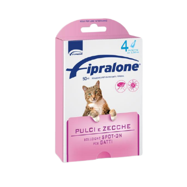 Image of Fipralone spot-on per gatti - 4 pipette da 0,5 ml 9006319