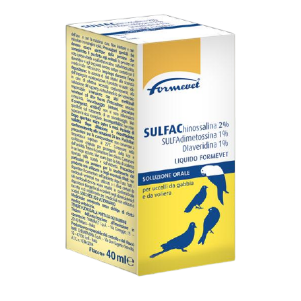 Image of Formevet Sulfac Uccelli: 40 ml