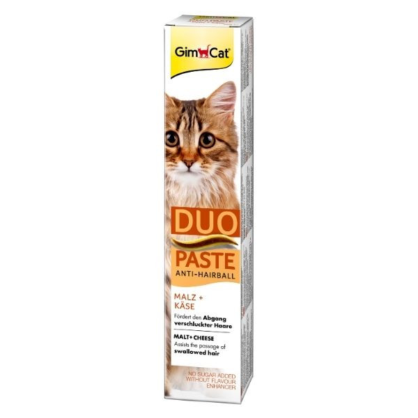Image of Gimcat Anti-Hairball Duo-Paste - 50 gr