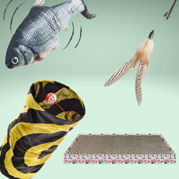 Bundle convenienza giochi per gatti