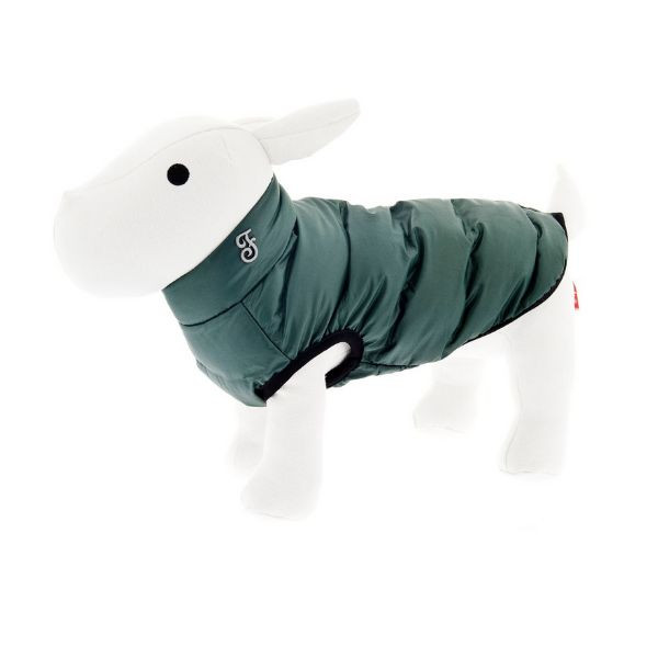 Piumino per cani Nuvola Ferribiella - verde - 24 cm