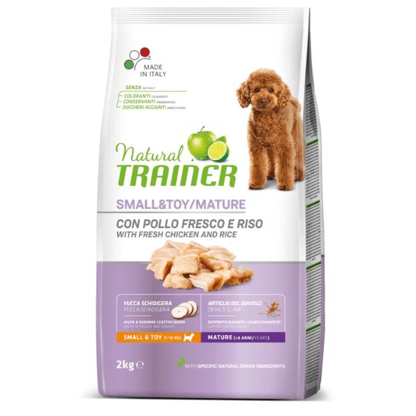 Image of Natural Trainer Small&Toy Maturity Pollo - 800 gr Croccantini per cani