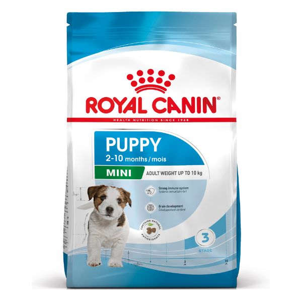 Image of Royal Canin Mini Puppy Dog Food - 4 kg Croccantini per cani