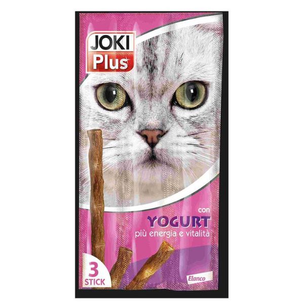 Joki Plus 3 Stick 15 gr snack per gatto - Stick allo Yogurt