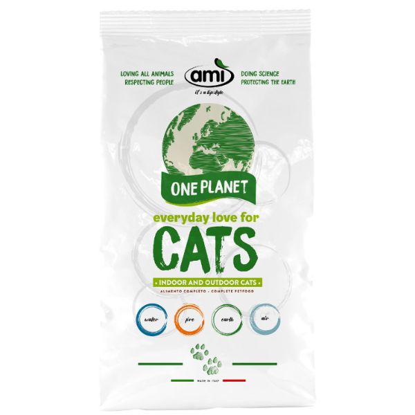 Image of Amì alimento vegetale Indoor/Outdoor Cats - 7,5 kg Croccantini per gatti