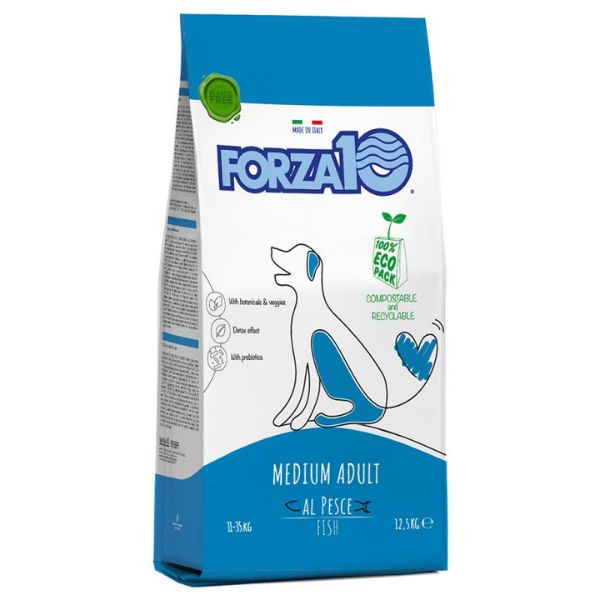 Image of Forza10 Maintenance Medium Adult al Pesce - 12,5 kg Croccantini per cani