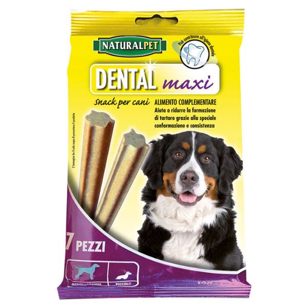 Image of NaturalPet Dental Joy snack dentale vegetale - 7 snack per cane taglia Maxi 9892249