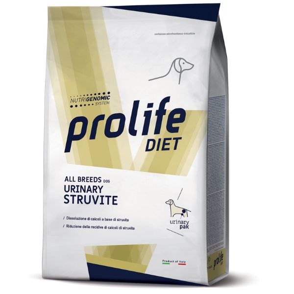 Image of Prolife Veterinary Diet Dog Urinary Struvite All Breeds - 2 Kg Dieta Veterinaria per Cani