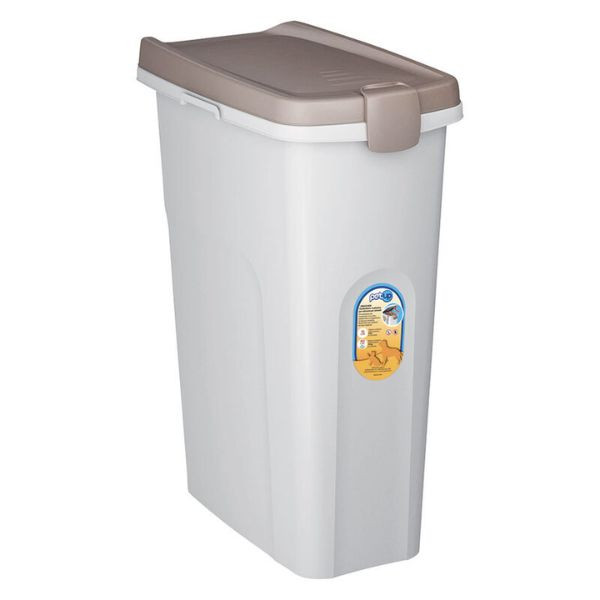 Image of Porta crocchette Bidone con ruote Crock-Box PetUp - Portata 40 L - fino a 15 Kg di crocchette