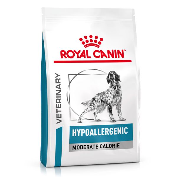 Image of Royal Canin Hypoallergenic Moderate Calorie - 1,5 kg Dieta Veterinaria per Cani