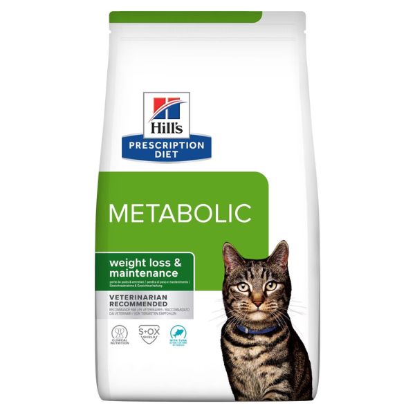 Image of Hill's Prescription Diet Metabolic Feline al Tonno - 1,5 Kg Dieta Veterinaria per Gatti