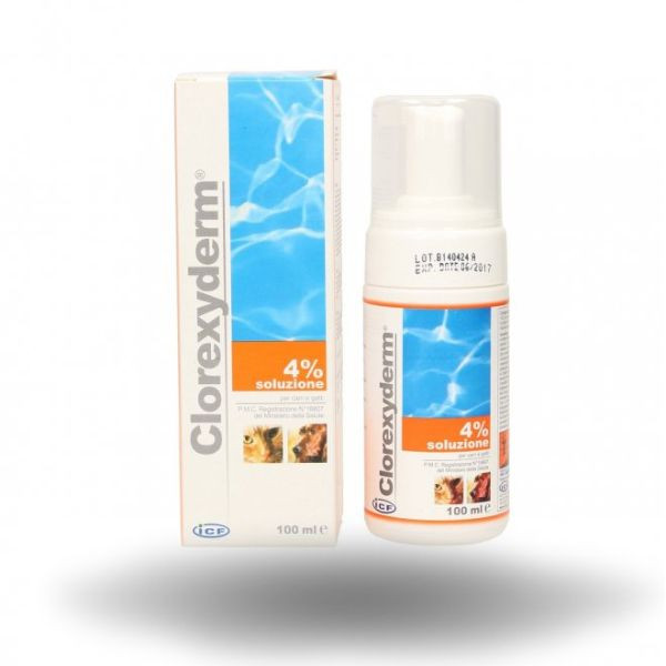 Image of Clorexyderm Soluzione disinfettante 4% ICF - 100 ml