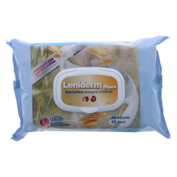 Image of Leniderm Wipes ICF salviette dermatologiche per cani e gatti - 1 confezione da 40 pz