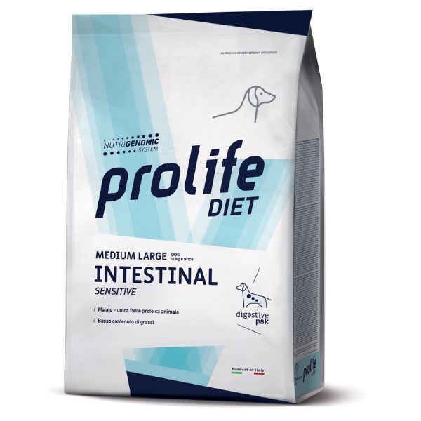 Image of Prolife Veterinary Formula Intestinal Sensitive Medium/Large - 2 kg Croccantini per cani