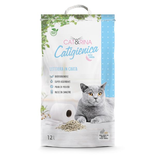 Image of Cat&Rina lettiera Cat-igienica - 12 litri