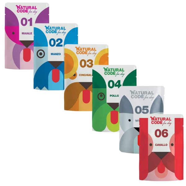 Natural Code For Dog Adult 100 gr