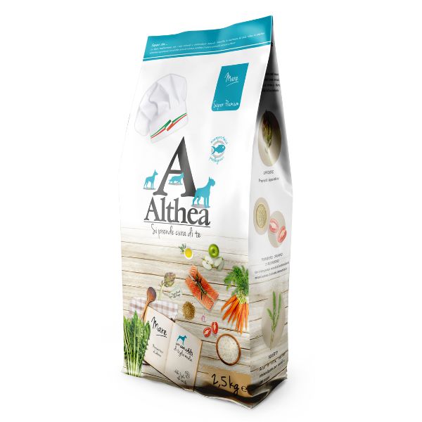 Image of Althea Superpremium Mare Medium/Maxi - 2,5 Kg Croccantini per cani Monoproteico crocchette cani