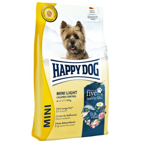 Image of Happy Dog Mini Light Low Fat - 4 kg 9008051