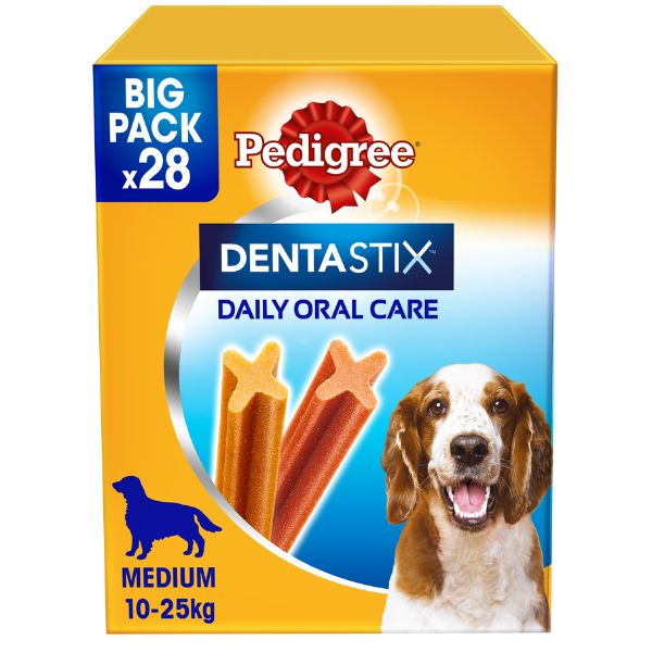Image of Pedigree Dentastix Medium snack per l'igiene orale - 28 pezzi