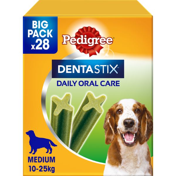 Image of Pedigree Dentastix Fresh Medium snack per l'igiene orale - 28 pezzi