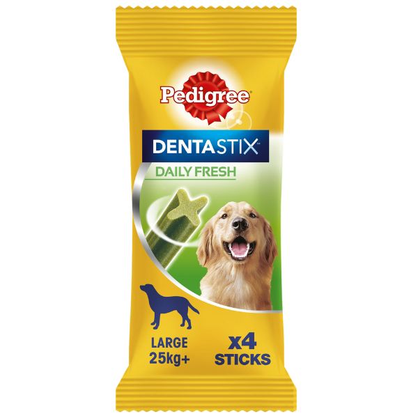 Image of Pedigree Dentastix Fresh Large snack per l'igiene orale - 4 pezzi