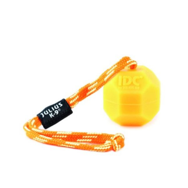Palla con tirante e maniglia IDC Neon fluorescente Julius-K9 - Arancione