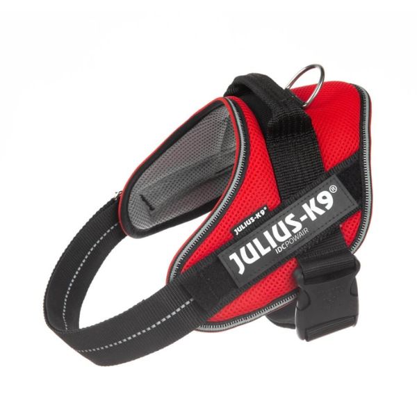 Image of Pettorina IDC Powair harness Julius-K9 - Rosso - M