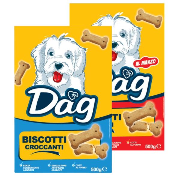 Dag Dog biscotti per cani 500 gr