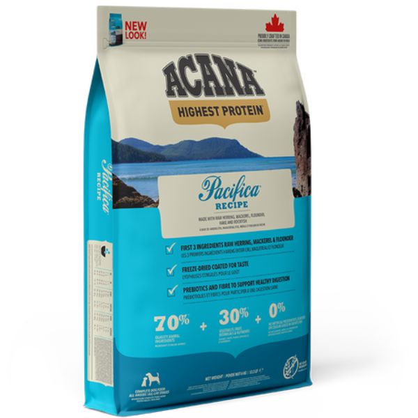 Image of Acana Pacifica Recipe All Breeds Dog - 2 Kg Croccantini per cani