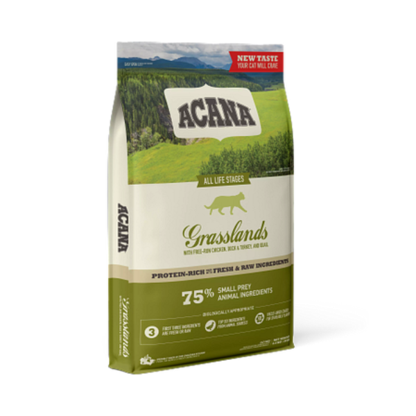 Image of Acana Grasslands Cat - 1,8 kg Croccantini per gatti