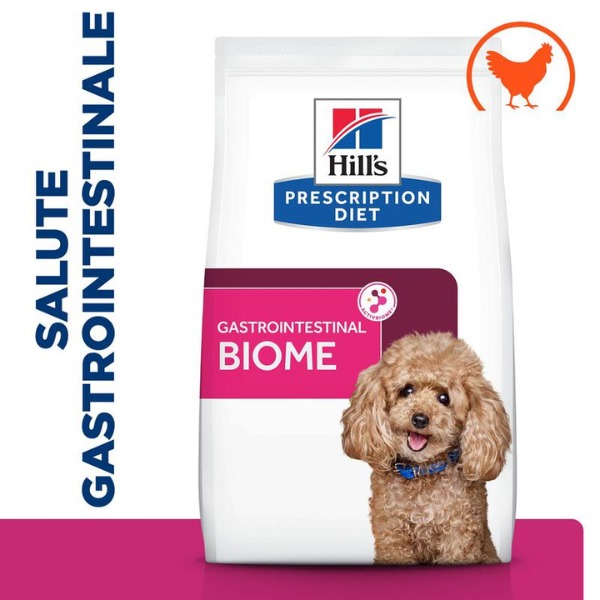 Cibo - Hill's Prescription Diet Dog Mini Gastrointestinal Biome Pollo