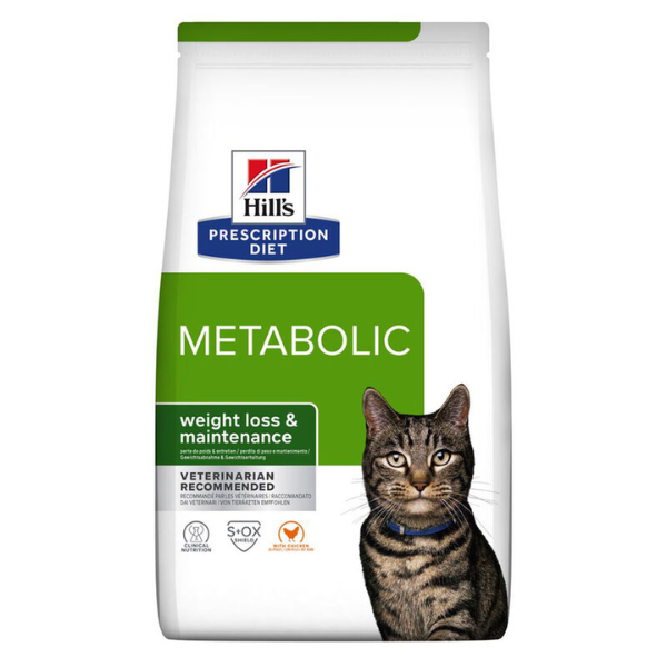 Hill's Prescription Diet Metabolic Cat Adult Pollo - 8 Kg - Croccantini per cani - 1° ORDINE? scegli lo sconto BZR5 / BZR20 + 200 punti fedeltà
