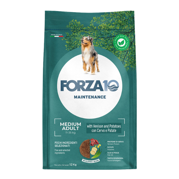 Forza10 Maintenance Medium Adult al Cervo con Patate