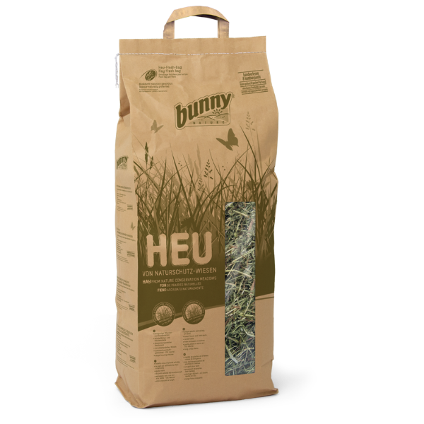 Image of Bunny Fieno Nature 600 gr - 600 gr - Mangime per conigli - 1° ORDINE? scegli lo sconto BZR5 / BZR20 + 200 punti fedeltà010