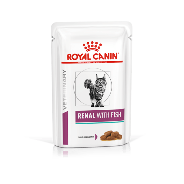 Royal Canin Veterinary Diet Renal Multipack 12 x 85 gr - Pesce - 1° ORDINE? scegli lo sconto BZR5 / BZR20 + 200 punti fedeltà