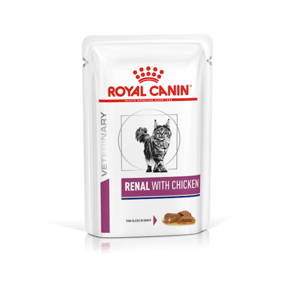 Royal Canin Veterinary Diet Renal Multipack 12 x 85 gr - Pollo - 1° ORDINE? scegli tra BZR5 / BZR20 + 200 pt fedeltà