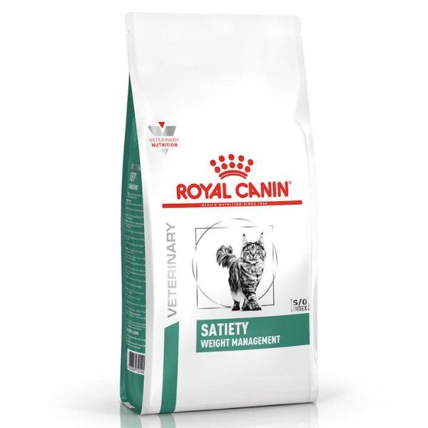 Royal Canin Veterinary Diet Satiety Weight Management Cat - 1,5 kg - 1° ORDINE? scegli lo sconto BZR5 / BZR20 + 200 punti fedeltà