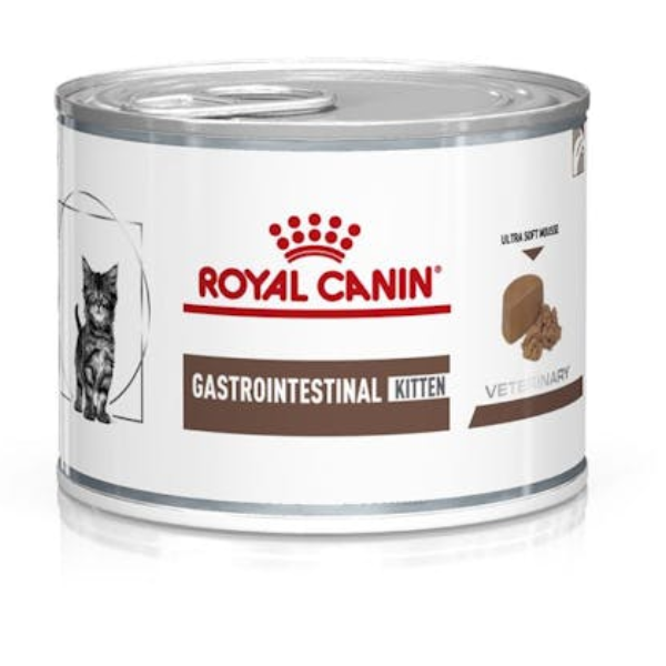 Royal Canin Gastrointestinal Kitten mousse ultra soft Alimento dietetico completo per gattini Bauzaaar